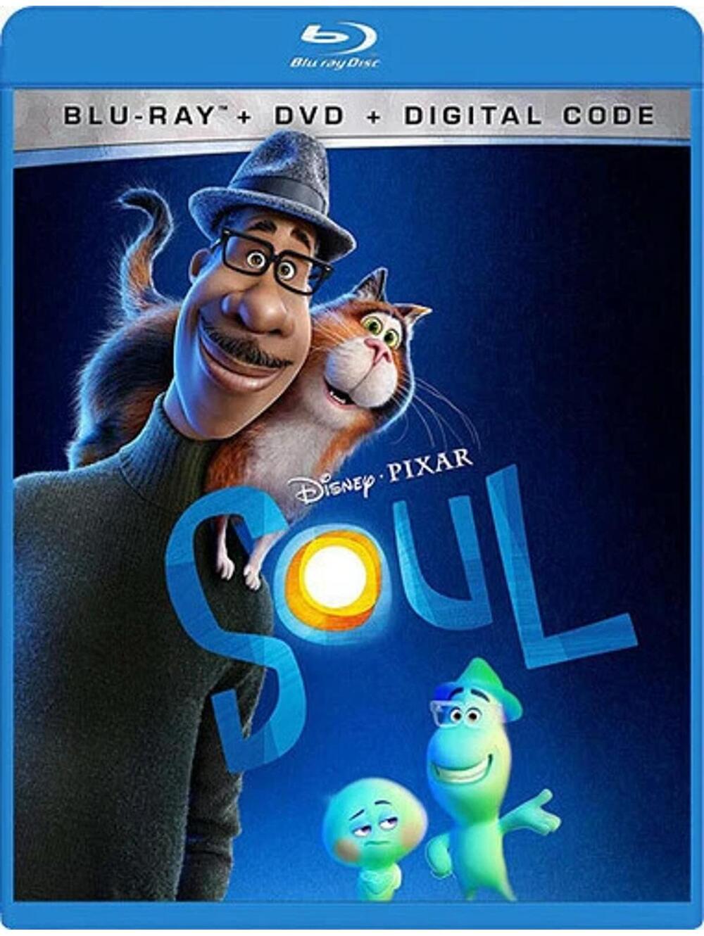 Disney Pixar Soul Blu-ray + DVD + Digital Code Combo Pack New Sealed